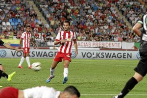 Quique debutó en Primera.