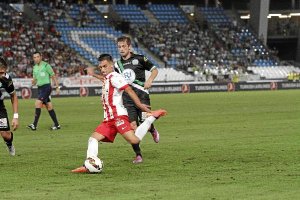 Gaspar lo intentó en los once minutos que estuvo en el campo.