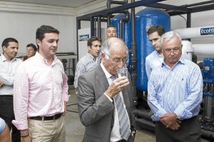 Amat prueba el nuevo agua