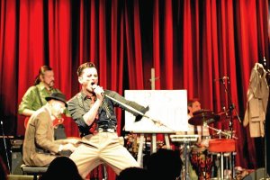 Un momento del espectáculo ‘El intérprete’, de Asier Etxeandía, que llega el 18 de octubre. 