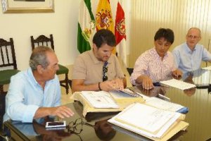 Reunión de la mesa de contratación.