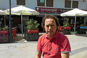 En la terraza de Tentempié.