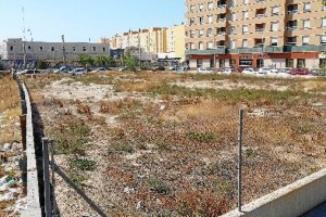 Parcela donde irá ubicada la residencia universitaria.