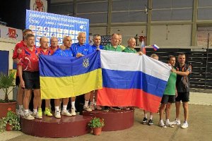 Los jugadores rusos.