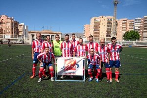 El primer once de la temporada del Poli Almería.