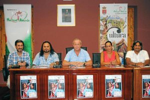 Presentación del festival ayer en Huércal de Almería. 