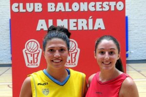 Las nuevas jugadoras del C. B. Almería.