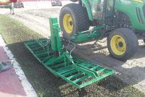 Máquina para colocar en su sitio.