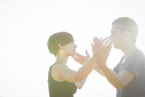 Las experimentaciones al aire libre son uno de los atractivos del festival.