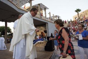 Ramón Bogas en una procesión.