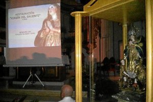 La presentación tuvo lugar en el Santuario del Saliente.