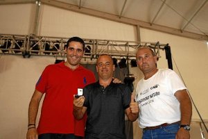 Juanjo Alonso, Antonio Gómez Maeso y Manuel Benavides.