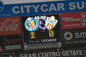 Así quedó el marcador en el Coliseum.