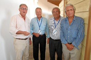 Jesús Caicedo, José María Álvarez del Manzano, Andrés García Lorca y José María Martínez de Haro.