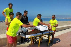 Momento del simulacro