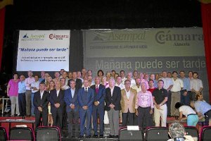 Concentración empresarial del pasado 29 de julio