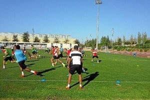 Entrenamiento de este jueves.