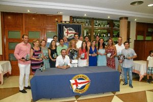 La gran familia del pádel de Feria.