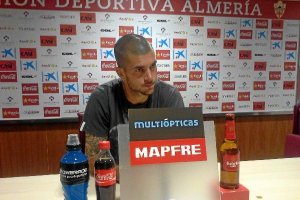 Rubén, este martes en rueda de prensa.