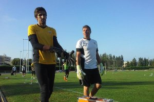 Julián y el Maestro Ángel Férez.