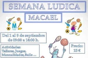 Semana Lúdica infantil en Macael