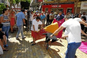 La demostración taurina se ha celebrado en Puerta Purchena.