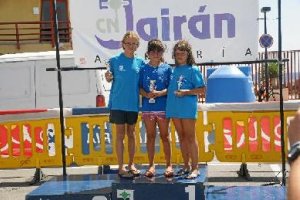 Vencedoras en una prueba de lo más almeriense.