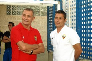 Casuco y Francisco juntos en Águilas.