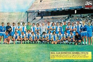 Esta era la plantilla del Español para la nueva temporada.