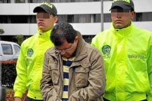 Momento de la detención en Colombia el pasado mes de marzo.