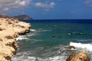 Foto de Los Escullos del momento dramático del rescate