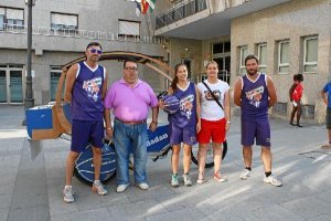El balón del Mundial en Roquetas.