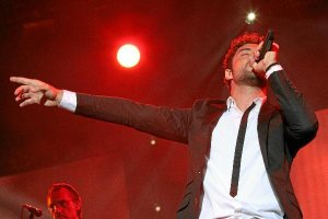 David Bisbal conquistó a todos los espectadores.
