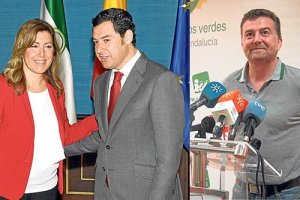 Líderes políticos andaluces