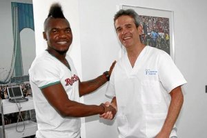 El jugador y el doctor Ríos.
