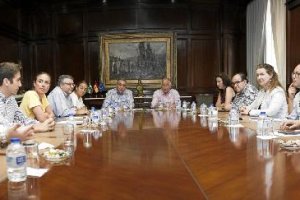 Diputados provinciales en la Junta de Gobierno.