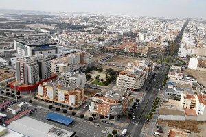 Vista general del municipio de El Ejido.