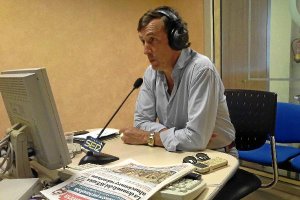 RAFAEL HERNANDO, diputado del Partido Popular de Almería, entrevistado ayer mañana en los estudios d