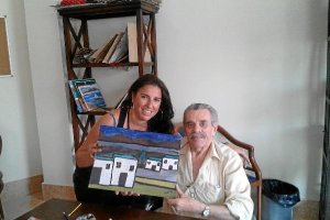 Taller de pintura desarrollado en Ballesol.