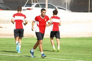 Dani Romera, una de las referencias arriba del filial.