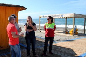 Visita de la concejala responsable 