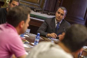 El diputado provincial Amós García