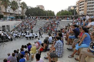 El recital agradó a todo tipo de público. 