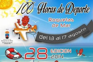 Póster de la actividad del Ayuntamiento de Roquetas.