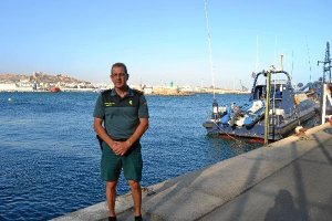 Jacinto Cazorla, autor del rescate del menor