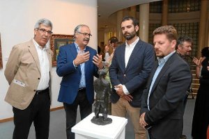 Escultura de la exposición que podrá verse hasta septiembre.e;c