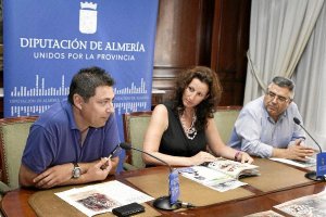 Presentación del festival de cante en el Palacio provincial.e;c