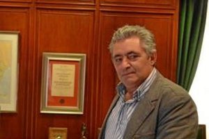 El alcalde de Bayárcal, Jacinto Navarro.  x,aut