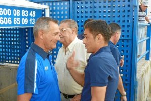 Casuco y Francisco, el año pasado en Águilas.x,