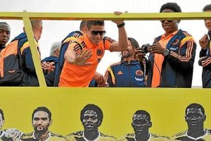 La estrella de Colombia se acerca al Madrid.x,a